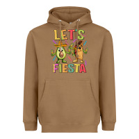 Toasted Coconut let's fiesta taco Heavyweight Hoodie - JahusDesignShop