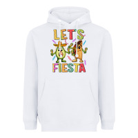 White let's fiesta taco Heavyweight Hoodie - JahusDesignShop