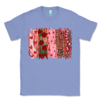 Colony Blue valentine's day brushstrokes Classic Tee - RanaPortraitStore