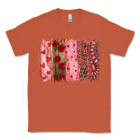 Copper valentine's day brushstrokes Classic Tee - RanaPortraitStore