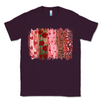 Plum valentine's day brushstrokes Classic Tee - RanaPortraitStore