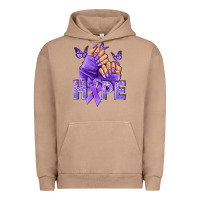 Pigment Burro Hope all Cancers nails Urban Hoodie - NancyCooperArtShop