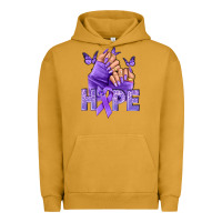 Pigment Peanut Butter Hope all Cancers nails Urban Hoodie - NancyCooperArtShop