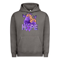 Pigment Tornado Hope all Cancers nails Urban Hoodie - NancyCooperArtShop
