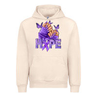 Sandshell Hope all Cancers nails Urban Hoodie - NancyCooperArtShop
