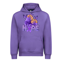 Tulip Hope all Cancers nails Urban Hoodie - NancyCooperArtShop