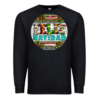 Black Christmas feliz navidad Premium Sweatshirt - Artiststas