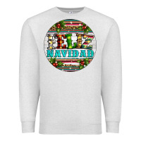 Oatmeal Heather Christmas feliz navidad Premium Sweatshirt - Artiststas