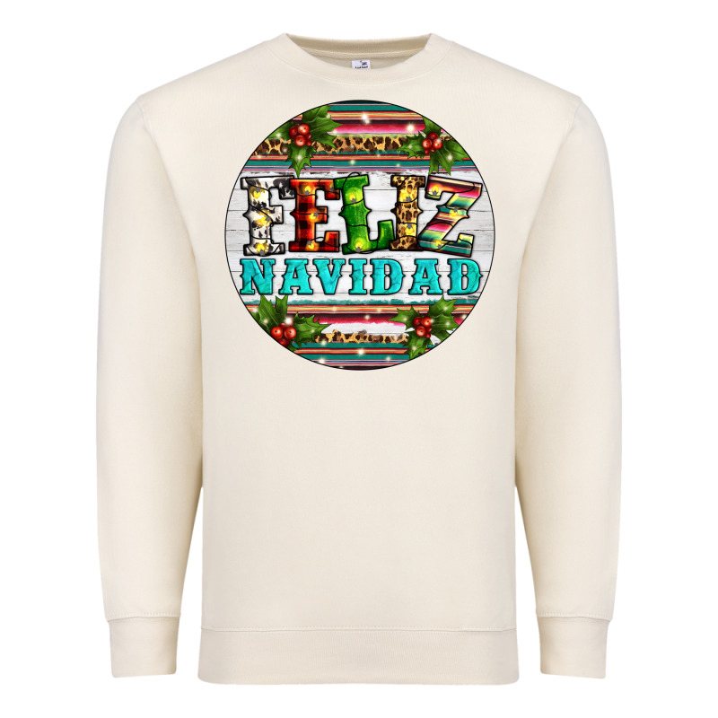 Christmas Feliz Navidad Premium Sweatshirt by Artiststas | Teevron