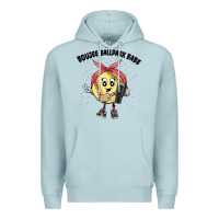 Blue Mist boujee ballpark babe Premium Hoodie - MaliasSmallBusiness