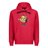 Cardinal boujee ballpark babe Premium Hoodie - MaliasSmallBusiness
