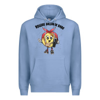 Colony Blue boujee ballpark babe Premium Hoodie - MaliasSmallBusiness