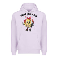 Lilac boujee ballpark babe Premium Hoodie - MaliasSmallBusiness