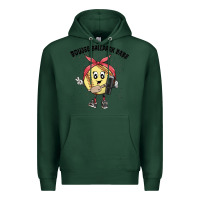 Sports Green boujee ballpark babe Premium Hoodie - MaliasSmallBusiness