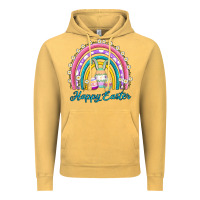 Vintage Mustard easter egg bunny rainbow Vintage Hoodie - AdoDesignShop