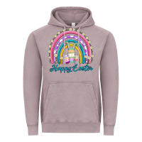 Vintage Zinc easter egg bunny rainbow Vintage Hoodie - AdoDesignShop