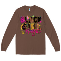 Chestnut black girl magic Long Sleeve Tee - Zillion Design Studio