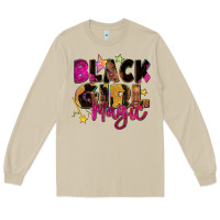 Mushroom black girl magic Long Sleeve Tee - Zillion Design Studio