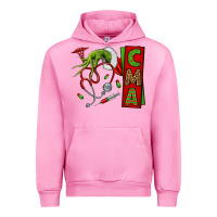 Fuchsia Pink grinch hand cma nurse Urban Hoodie - NancyCooperArtShop