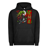 Pigment Black grinch hand cma nurse Urban Hoodie - NancyCooperArtShop