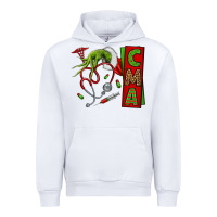 White grinch hand cma nurse Urban Hoodie - NancyCooperArtShop