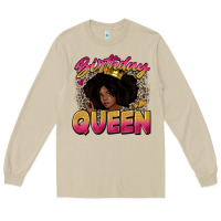 Mushroom birthday queen Long Sleeve Tee - Zillion Design Studio