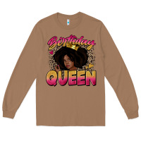 Toasted Coconut birthday queen Long Sleeve Tee - Zillion Design Studio