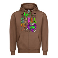 Chestnut i put a spell on you Zipper Hoodie - Zillion Design Studio