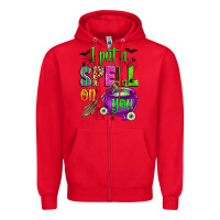 Red i put a spell on you Zipper Hoodie - Zillion Design Studio