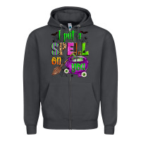 Smoke i put a spell on you Zipper Hoodie - Zillion Design Studio
