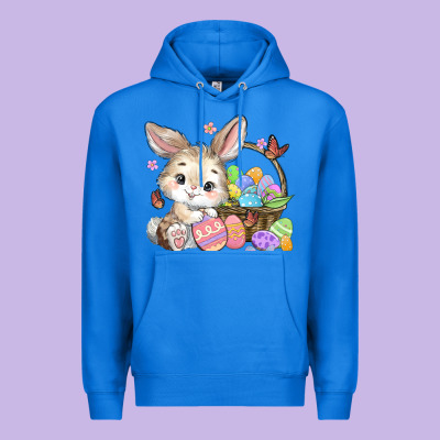 Easter Bunny Premium Hoodie Designed By Maliassmallbusiness