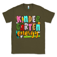 Army Green kindergarten energy Classic Tee - texasbilliewilder