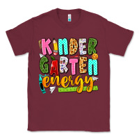 Burgundy kindergarten energy Classic Tee - texasbilliewilder