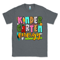 Charcoal Heather kindergarten energy Classic Tee - texasbilliewilder