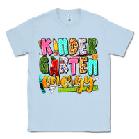 Dusty Blue kindergarten energy Classic Tee - texasbilliewilder