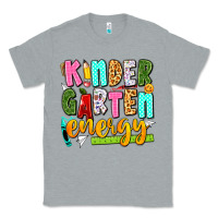 Heather Grey kindergarten energy Classic Tee - texasbilliewilder