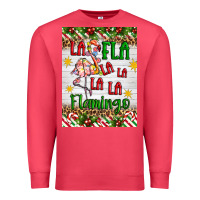Cardinal christmas fla la la la la la flamingo air freshener Premium Sweatshirt - Artiststas