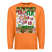 Carrot christmas fla la la la la la flamingo air freshener Premium Sweatshirt - Artiststas