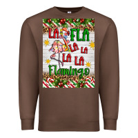 Chestnut christmas fla la la la la la flamingo air freshener Premium Sweatshirt - Artiststas
