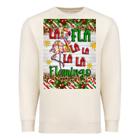 Sandshell christmas fla la la la la la flamingo air freshener Premium Sweatshirt - Artiststas