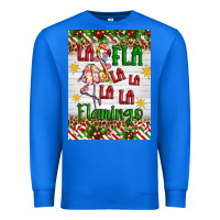 True Royal christmas fla la la la la la flamingo air freshener Premium Sweatshirt - Artiststas