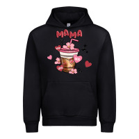 Black mama coffee cups Urban Hoodie - MaliasSmallBusiness