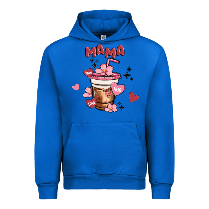 Mama Coffee Cups Urban Hoodie by MaliasSmallBusiness | Teevron