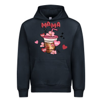 Navy mama coffee cups Urban Hoodie - MaliasSmallBusiness