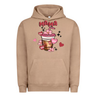 Pigment Burro mama coffee cups Urban Hoodie - MaliasSmallBusiness