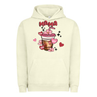 Pigment Pistachio mama coffee cups Urban Hoodie - MaliasSmallBusiness