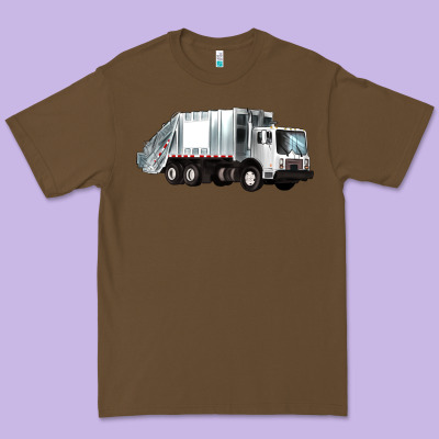Garbage Truck Premium Tee Designed By Artiststas