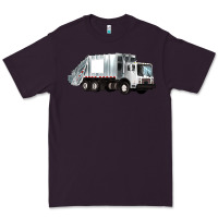 Plum garbage truck Premium Tee - Artiststas