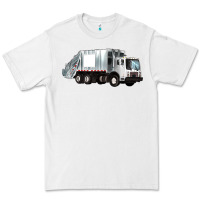 White garbage truck Premium Tee - Artiststas