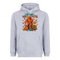 Heather Grey jusr a girl who loves fall  cowgirl Heavyweight Hoodie - AdoDesignShop
